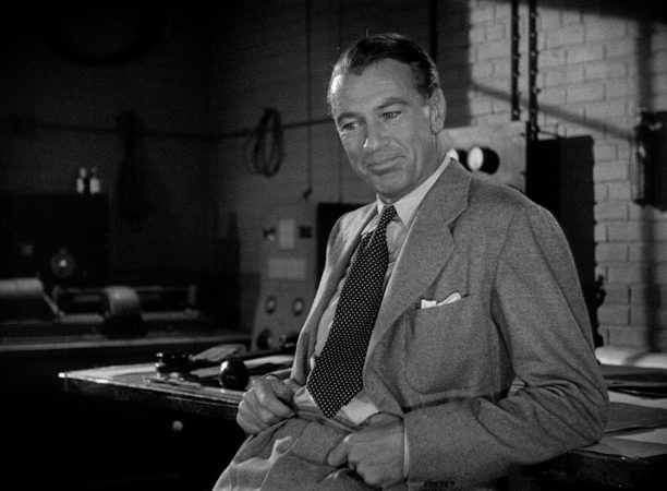 Gary Cooper in Cloak and Dagger (1946)