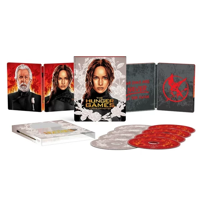 The hunger games collectors edition blu-ray DVD 4 Disk box set
