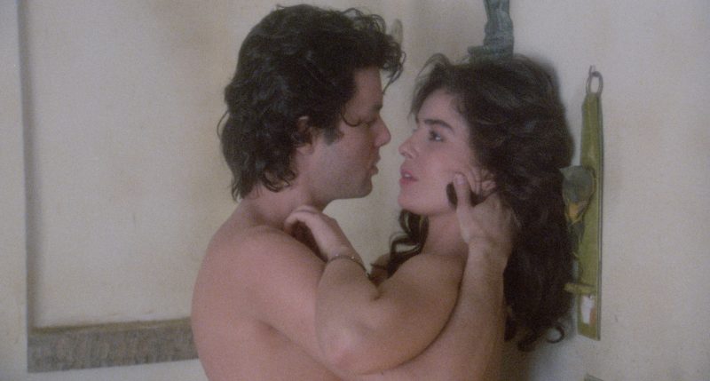 Blanca Marsillach and Stefano Madia in The Devil's Honey (1986)