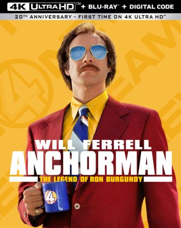 Anchorman: The Legend of Ron Burgundy 4K Ultra HD Combo (Paramount)