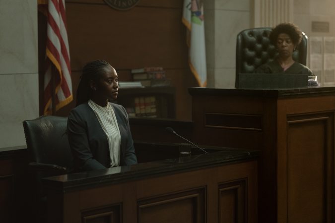 Noma Dumezweni and Nana Mensah in Presumed Innocent (2024)