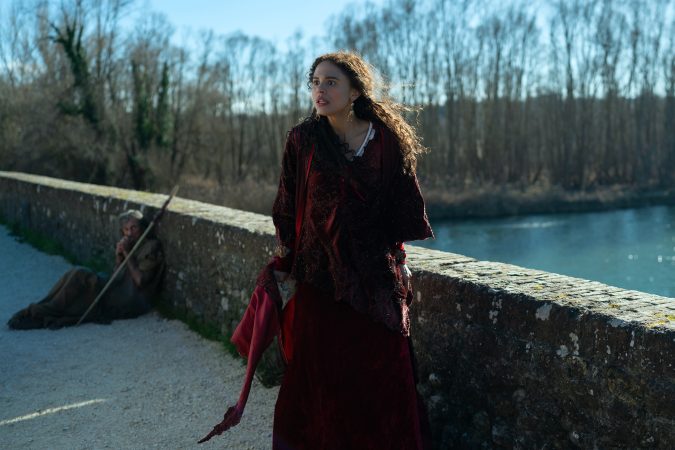 THE DECAMERON. Jessica Plummer as Filomena in Episode 101 of The Decameron. Cr. Giulia Parmigiani/Netflix © 2023