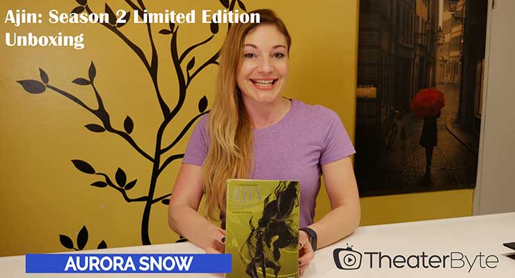 aurora snow unboxing video: ajin: demi-human season 2 limited